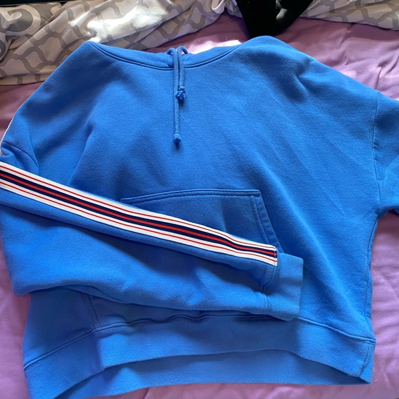 Baby blue TNA “THE ICONIC HOODIE” - Picture 3 of 4